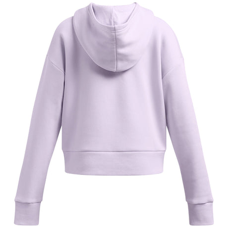 Under Armour Rival Girls Crop Fleece Hoodie