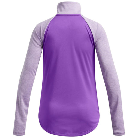 Under Armour Tech Graphic Girls Half-Zip Long Sleeved Top