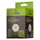 Stiga Table Tennis Ball Cup 40+ 12-pack