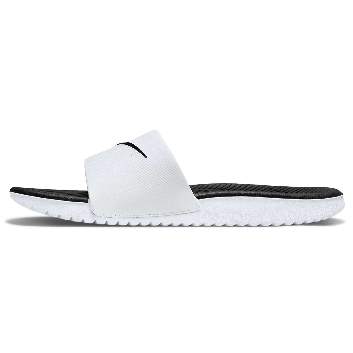 Nike Kawa Kids Slides White/Black – Intersport Elverys