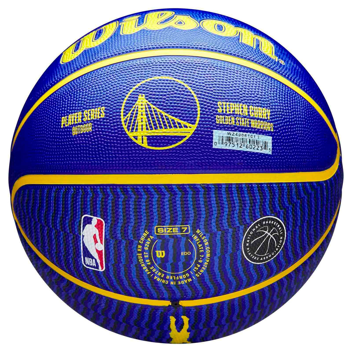 Wilson NBA Curry Outdoor Basketball - Size 7