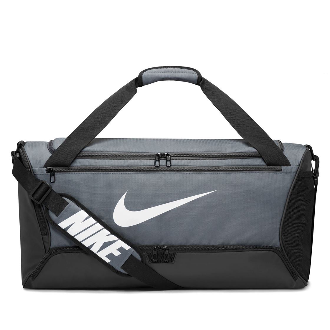 Nike Brasilia 9.5 Duffel Bag Medium Grey