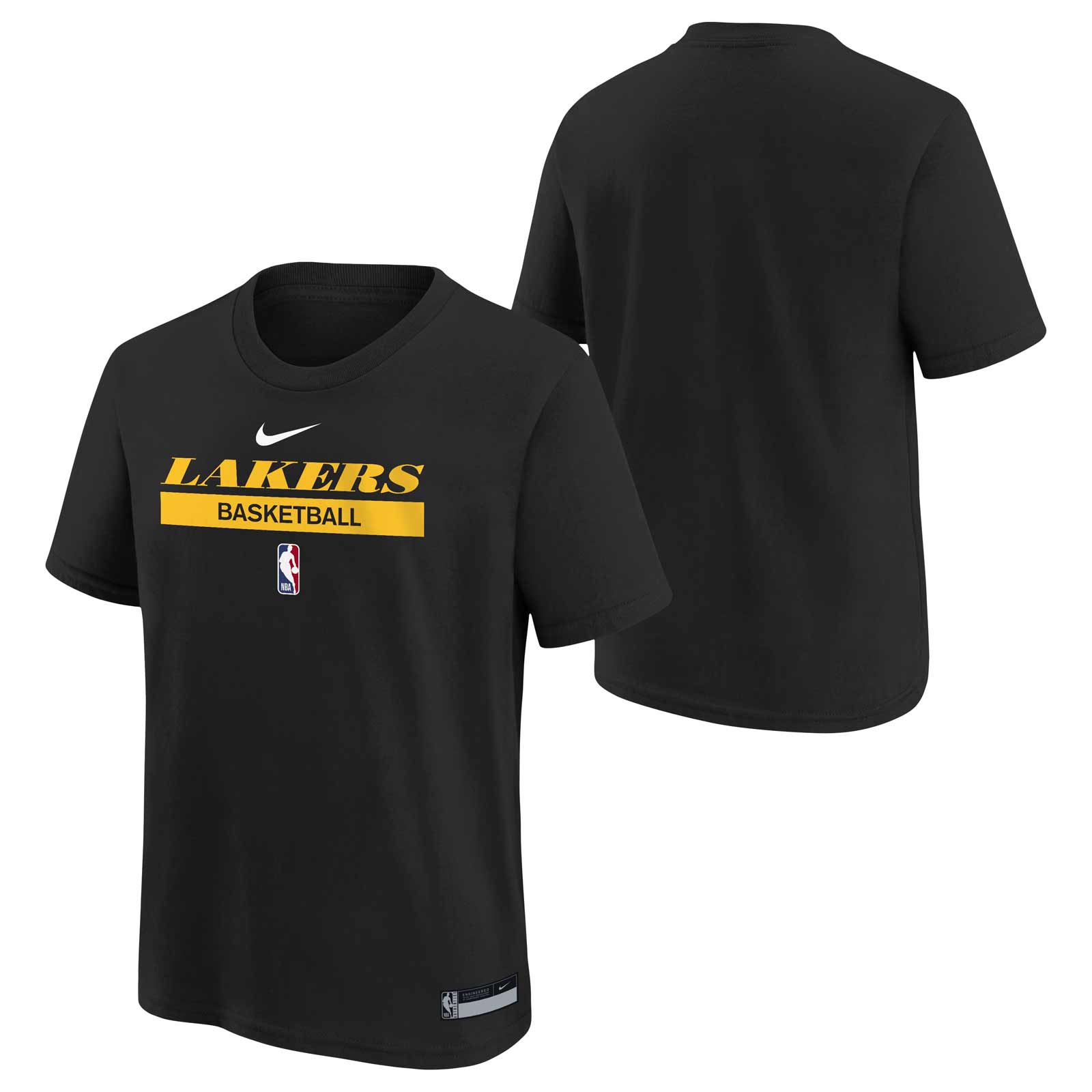 Nike Lakers Kids Practice Graphics Legends T Shirt