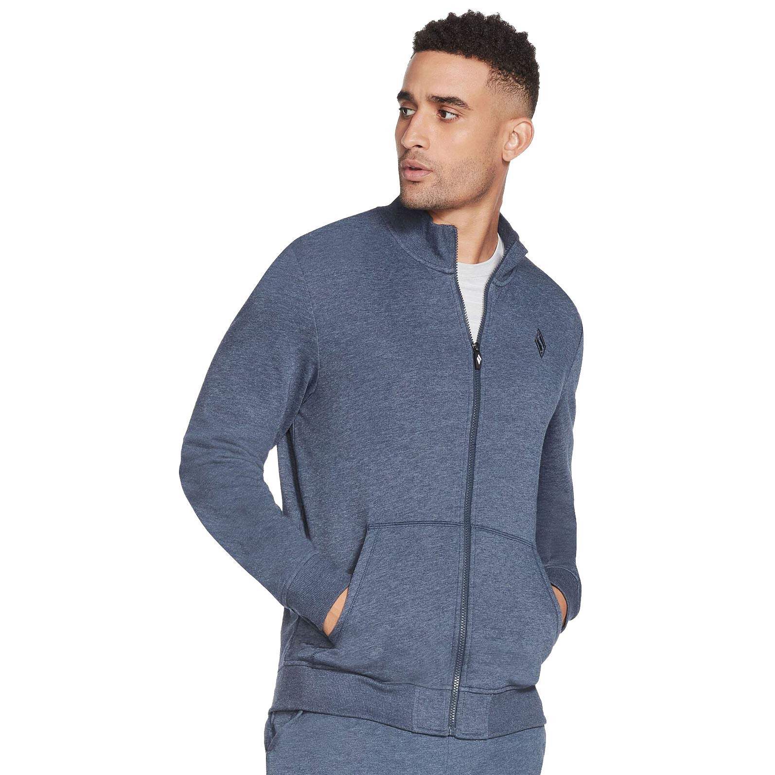 Hoodless sweatshirt jacket best sale