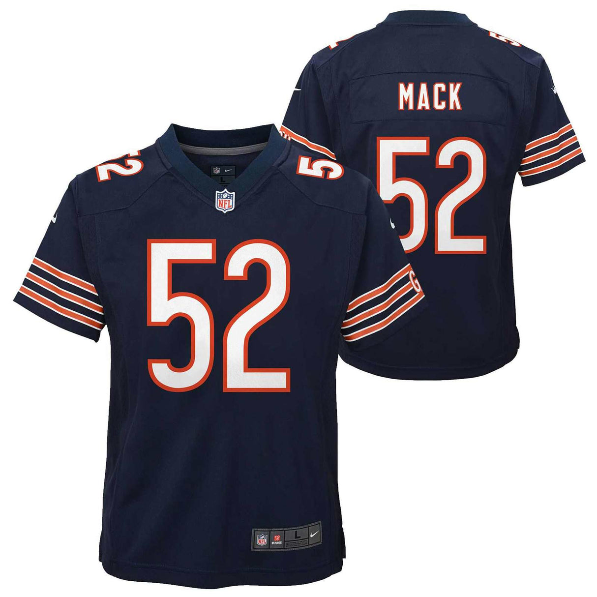 Nike Bears Mack 52 Kids Game Jersey