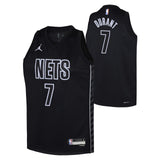 Jordan Brooklyn Nets Durant 7 Statement Edition Kids Jersey