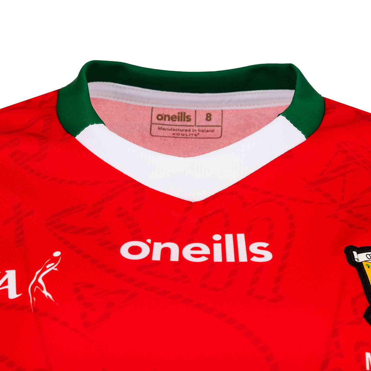 O'Neills Mayo 2023 LGFA Alternate Kids Jersey