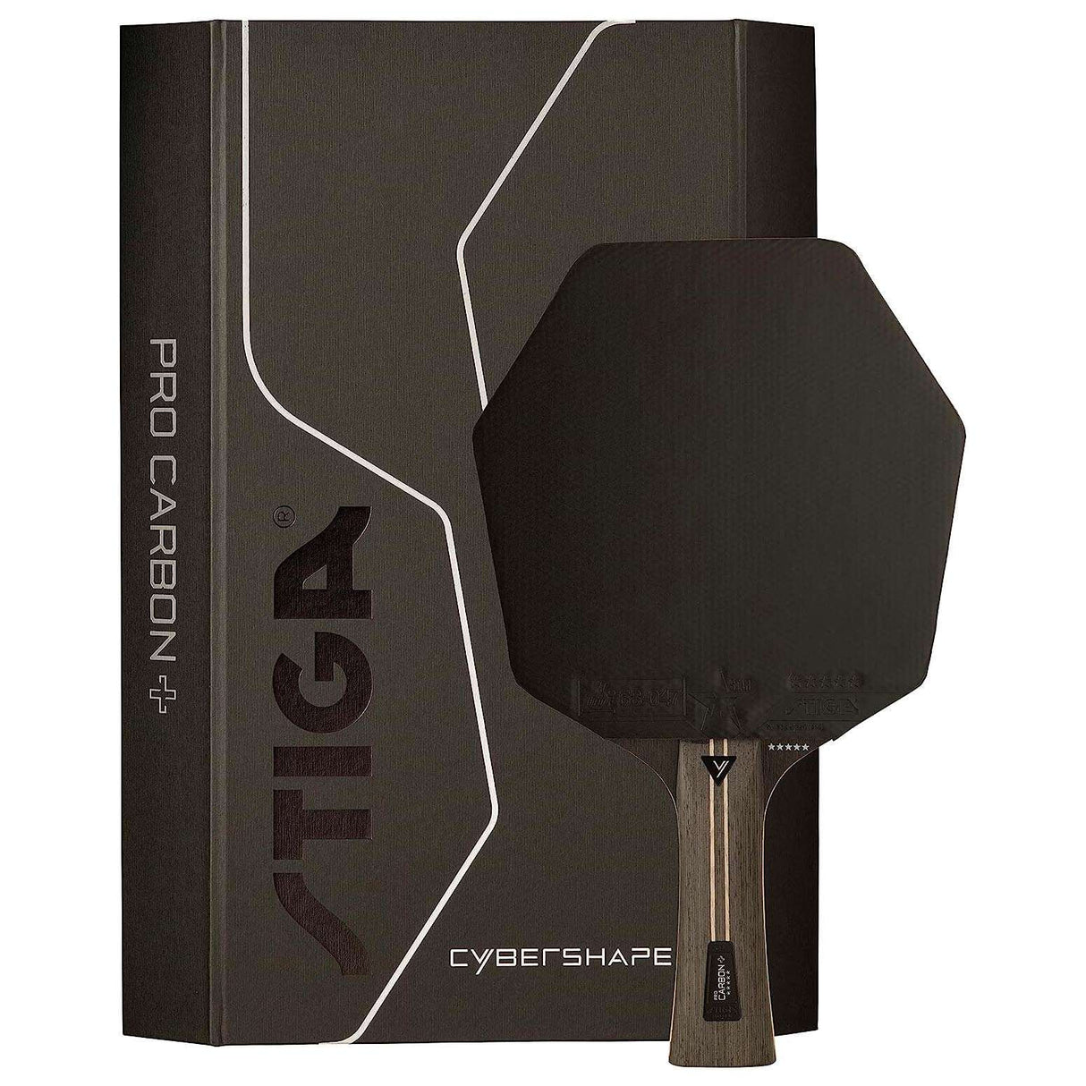 Stiga Cybershape Pro Carbon 5 Star Table Tennis Bat