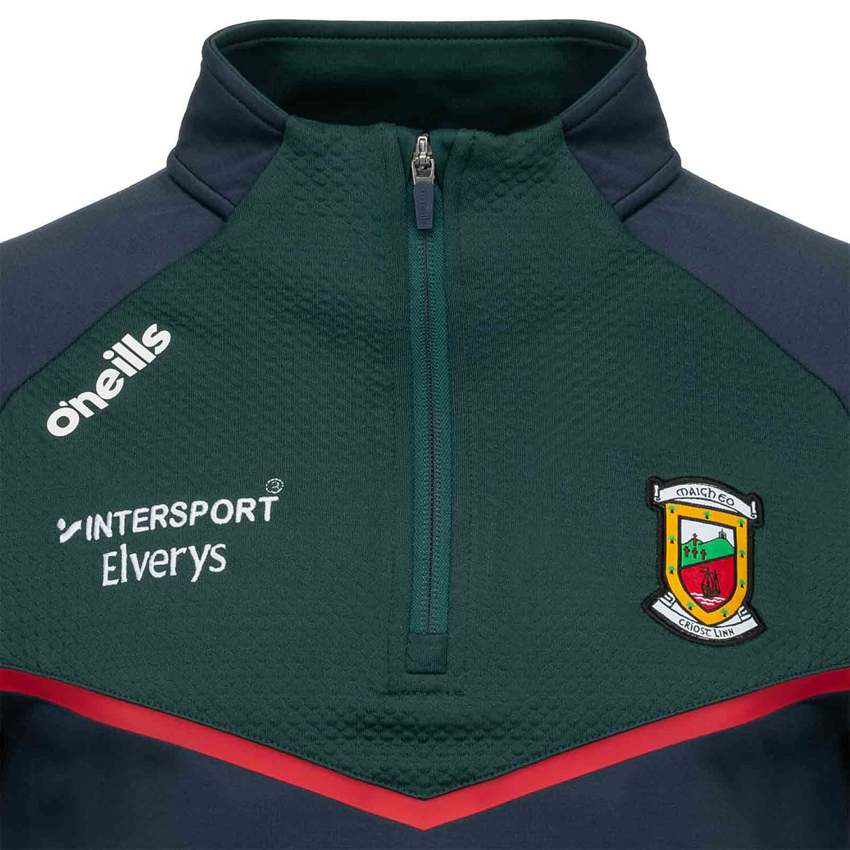 O'Neills Mayo GAA Ballycastle Kids Half Zip Top