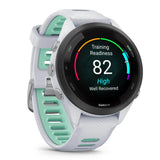 Garmin Forerunner® 265S Music Smartwatch - White