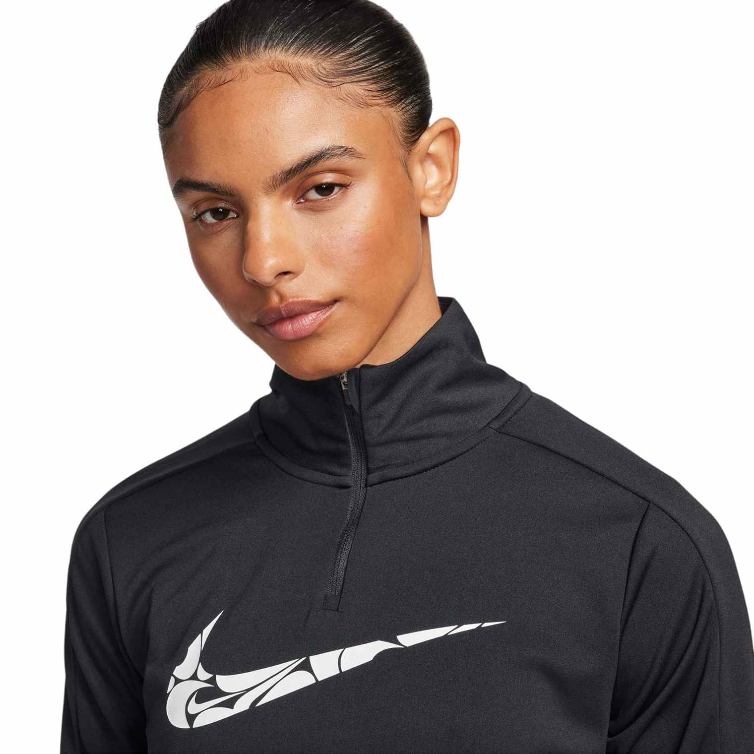 Nike Swoosh Womens Dri FIT Half Zip Mid Layer