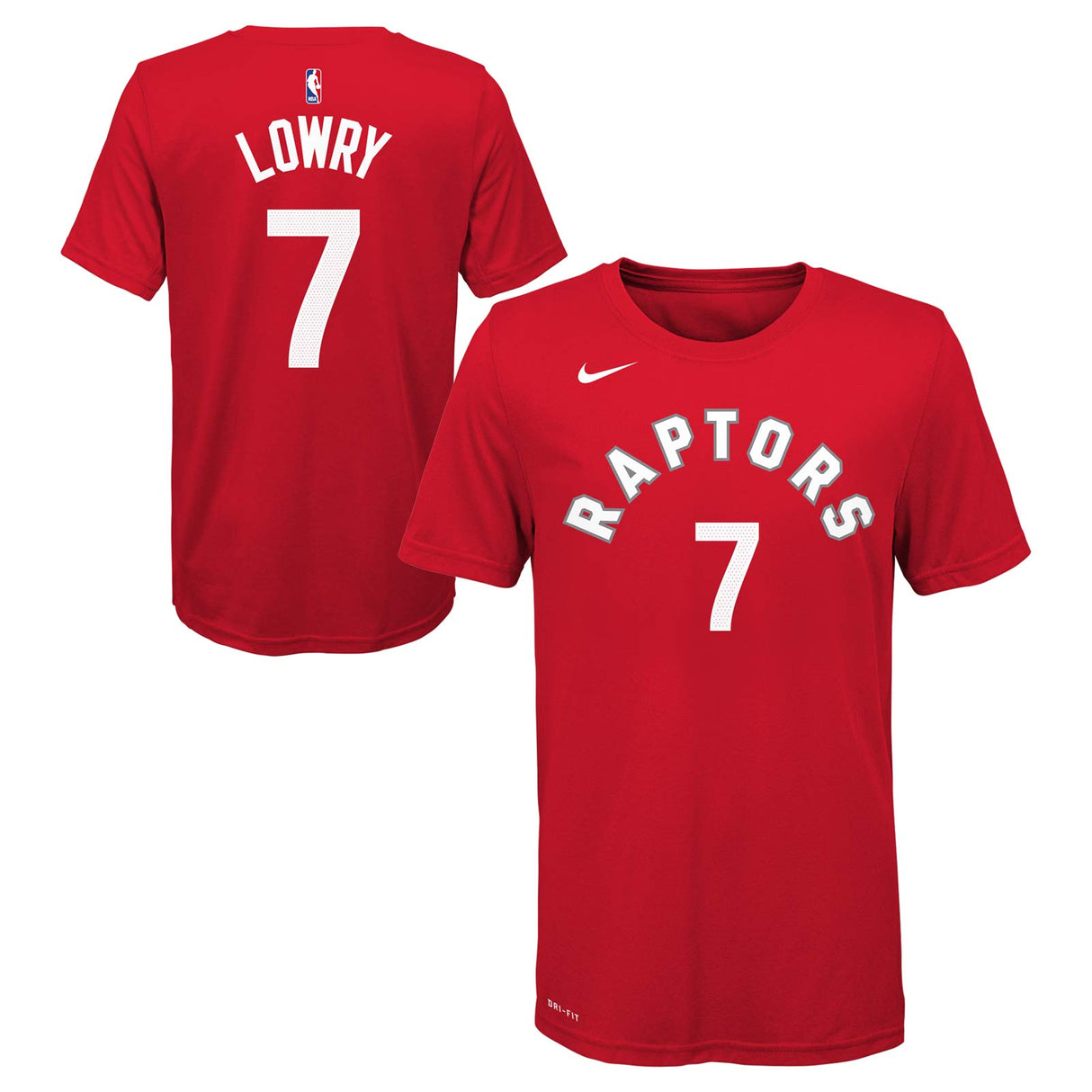 Nike Raptors Lowry 7 NBA Logo Kids T-Shirt