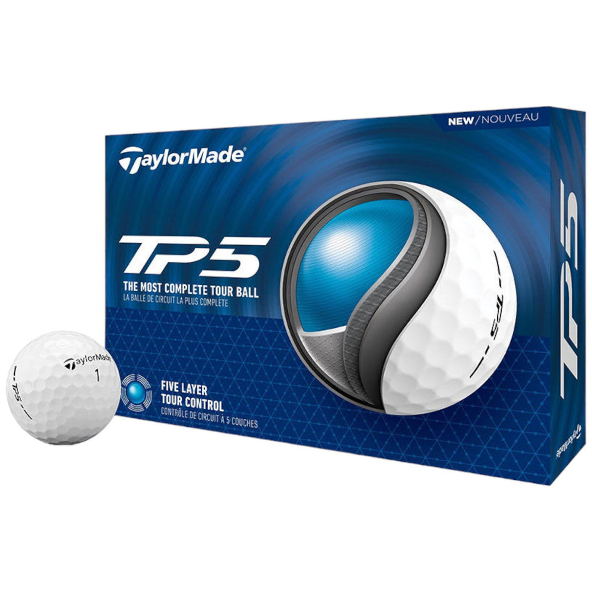 Taylormade TP5 23 Golf Ball White
