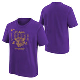 Nike Lakers Courtside Max90 Kids NBA T-Shirt