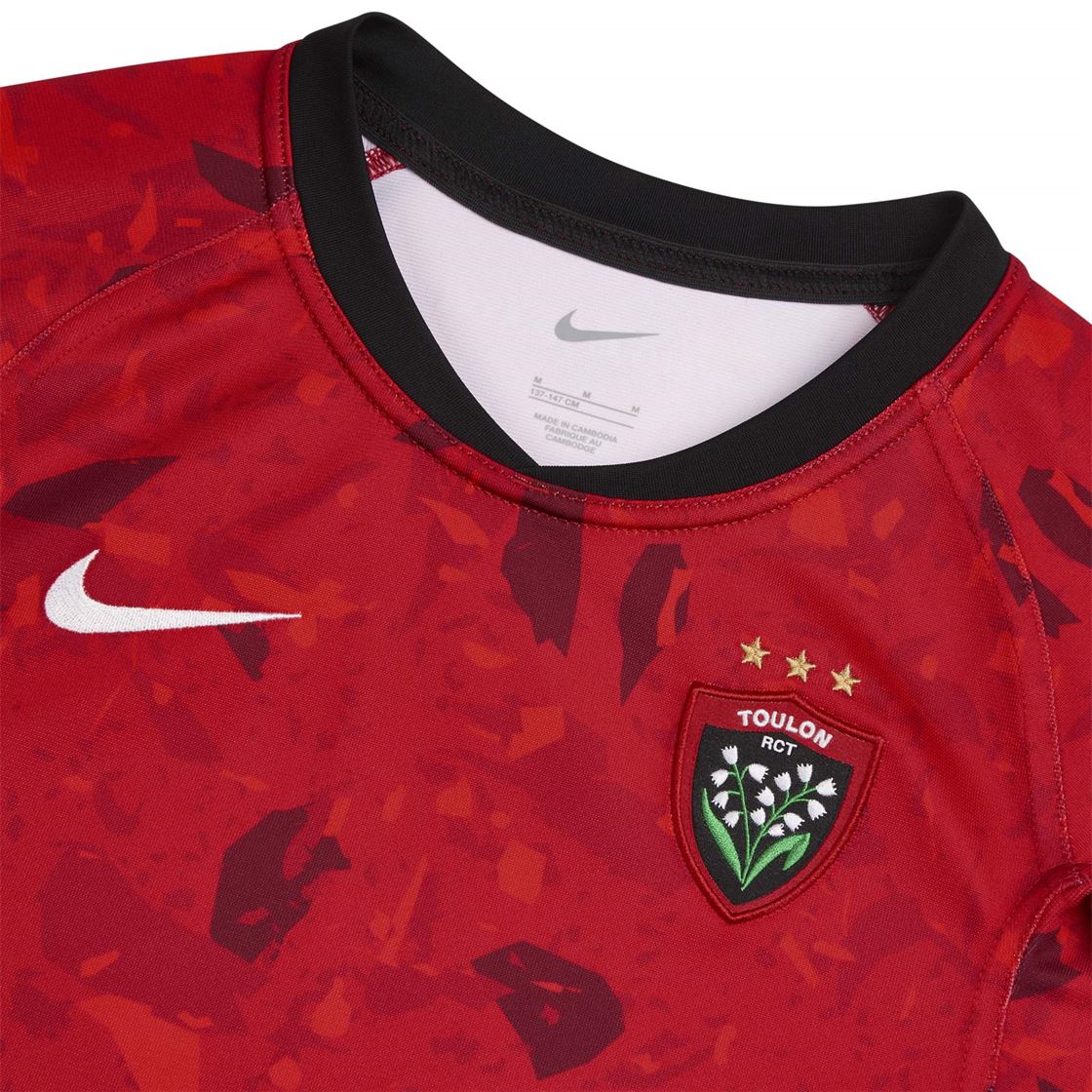 Nike RC Toulon 24 Kid Home SS Jersey Red