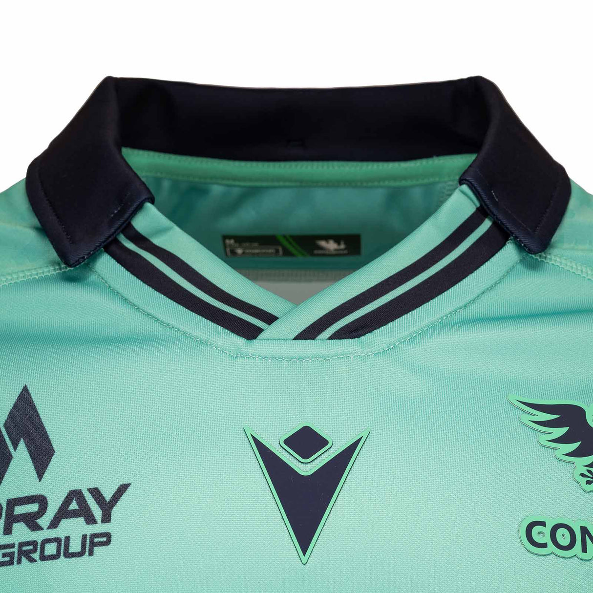 Macron Connacht Rugby 2024/25 Euro Short Sleeved Jersey