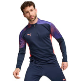 Puma individual Final Quarter Zip Mens Long Sleeved Top