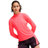 Puma Run Favorite 1/4 Zip Womens Long Sleeved Running Top