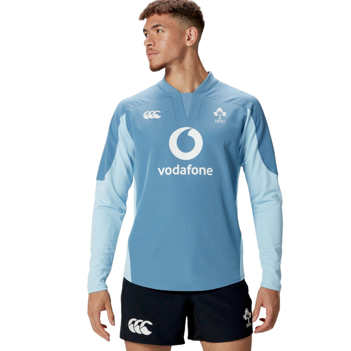 Canterbury IRFU 2024/25 Long Sleeved Tech Drill Rugby Training Top