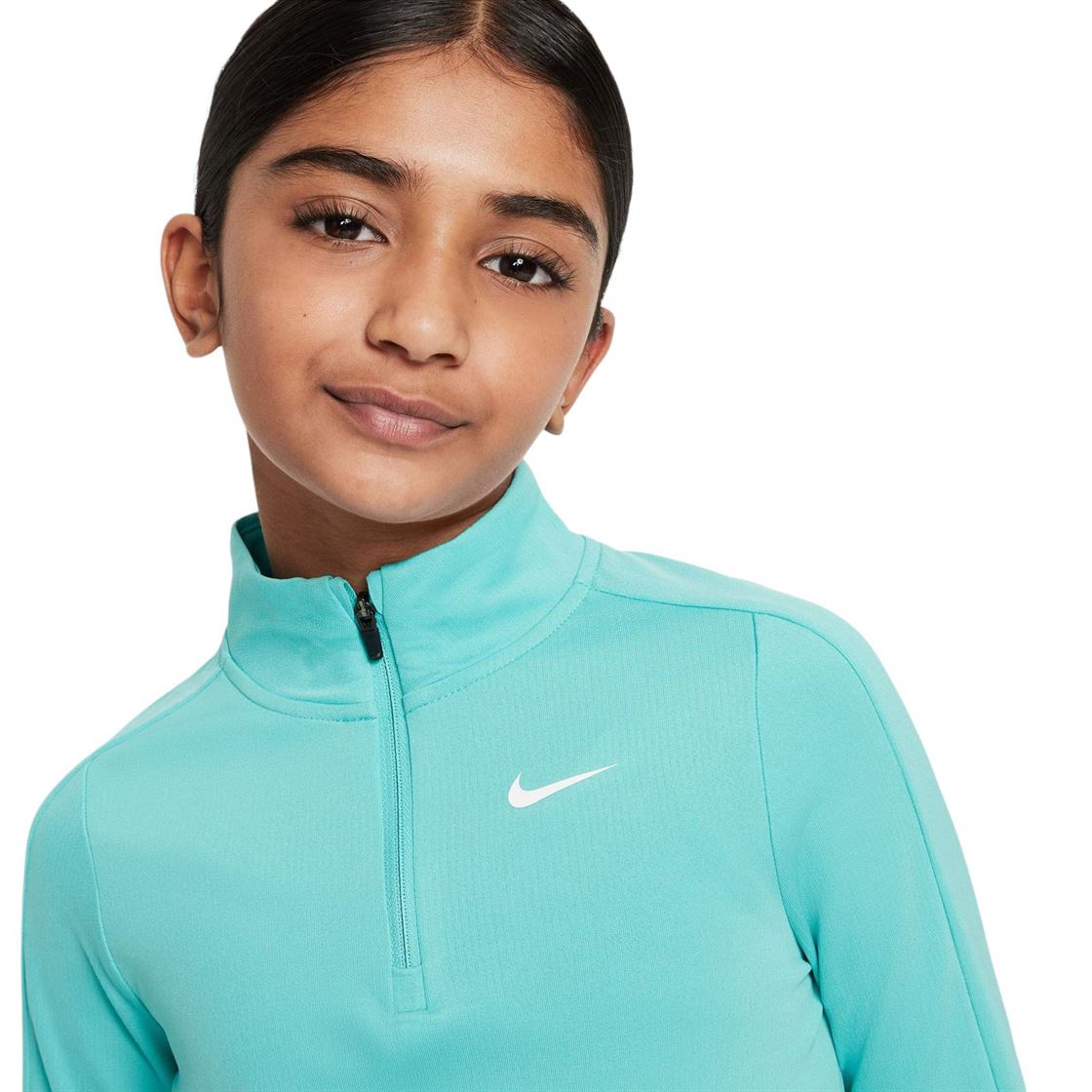 Nike Dri-FIT Kids Long-Sleeve Half-Zip Top