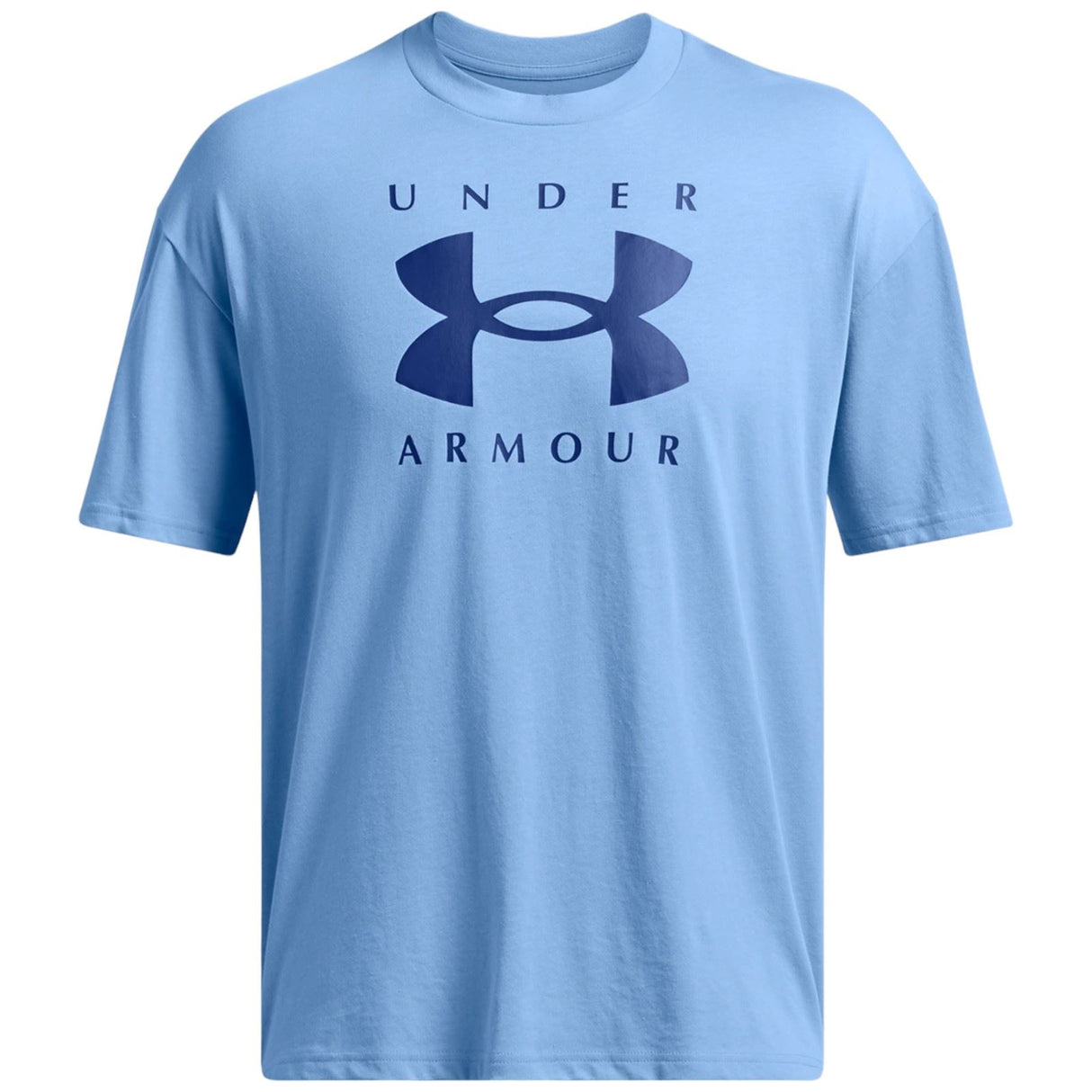 Under Armour Heavyweight Oversized Branded Mens Short Sleeve T-Shirt