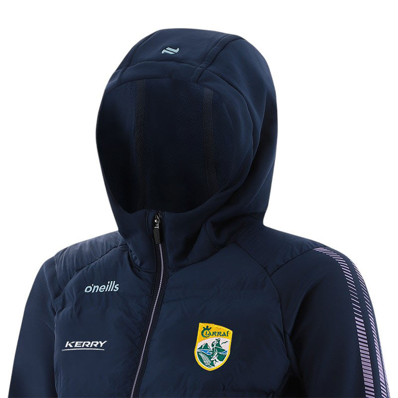 O'Neills Kerry GAA Dynamo Girls Hooded Padded Jacket