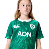 Canterbury IRFU Rugby Ireland 2024/25 Kids Short Sleeved Home Pro Jersey