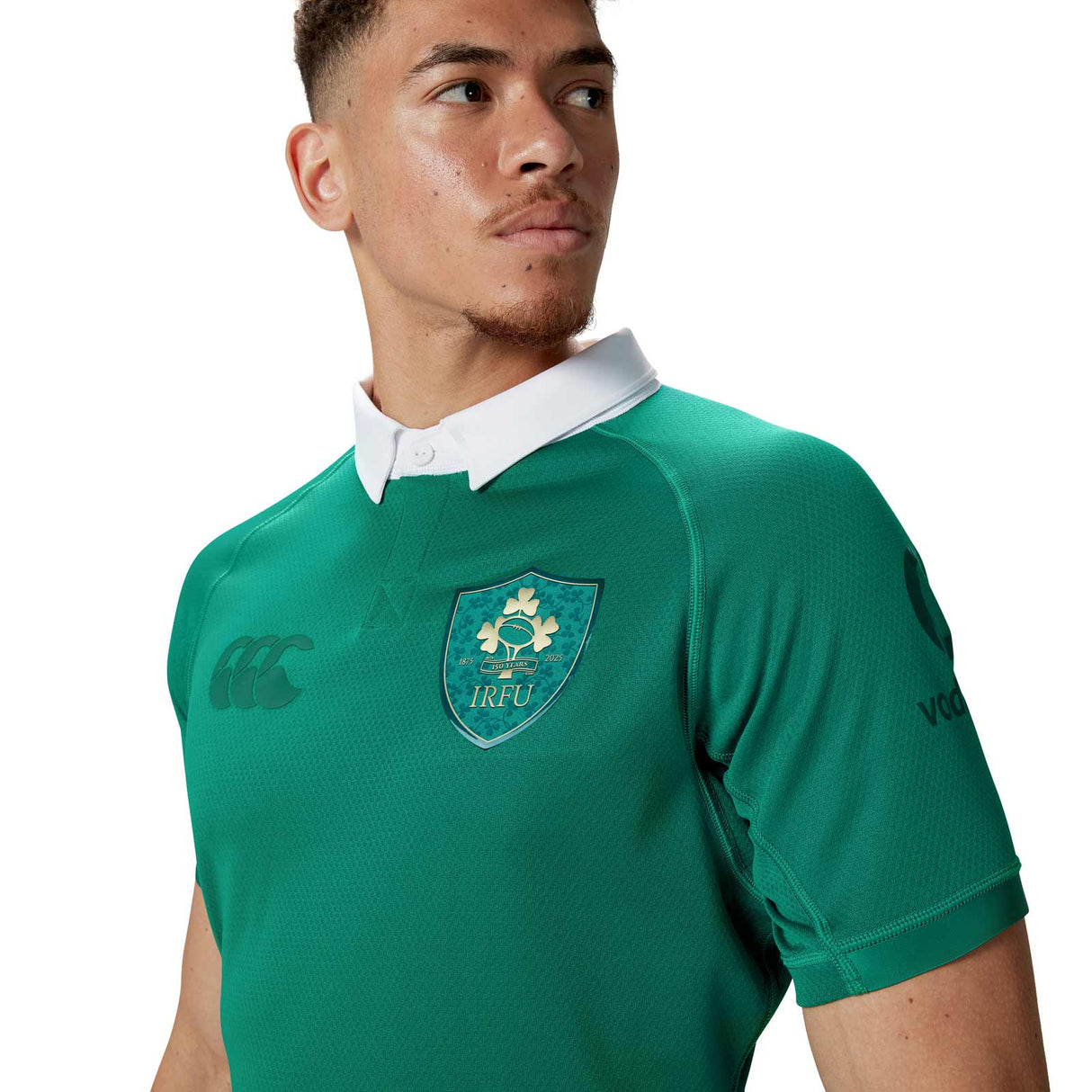 Canterbury IRFU 150TH 2024/25 Short Sleeved Home Rugby Test Jersey