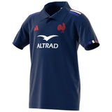 adidas France 2024/25 Kids Short Sleeved Rugby Home Jersey