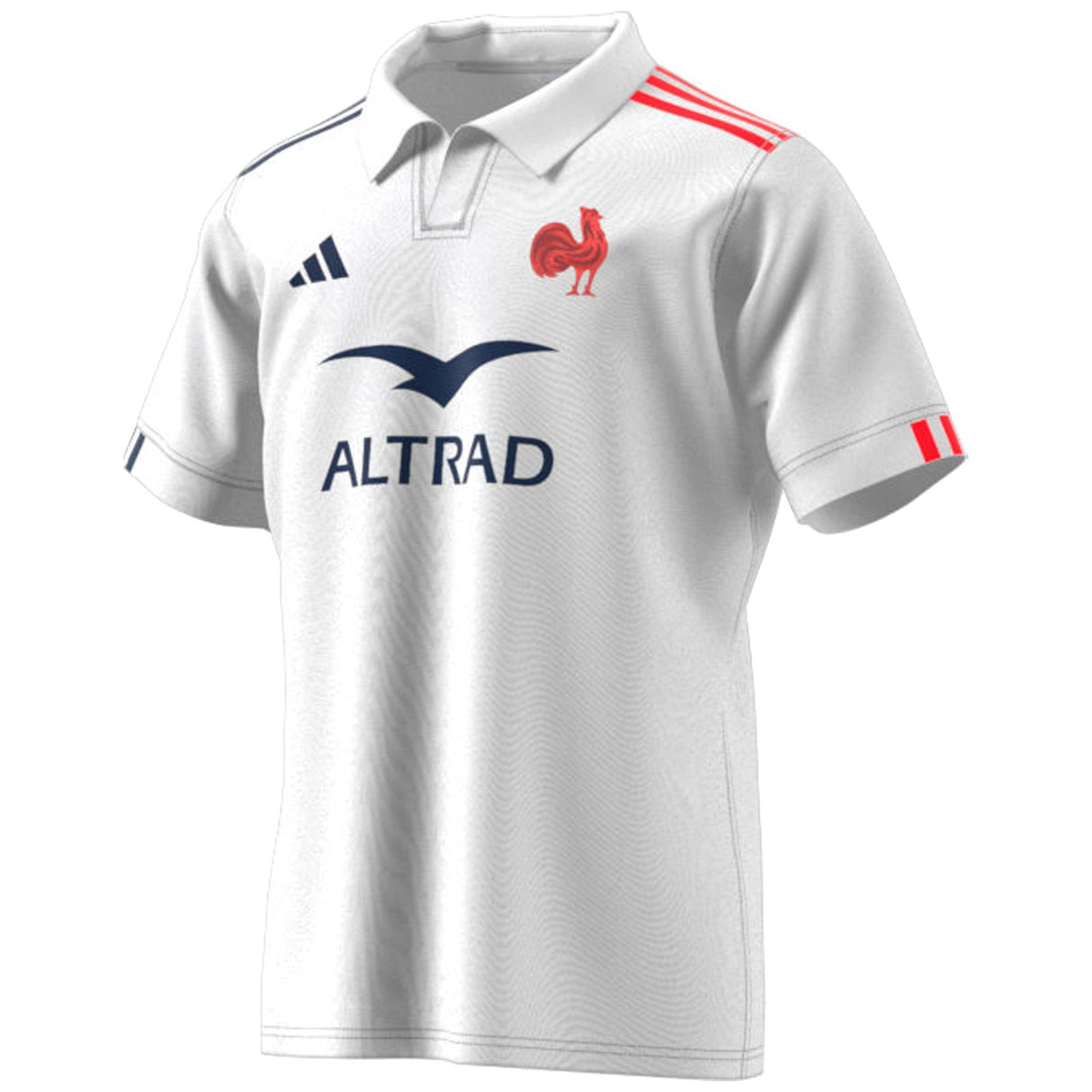 adidas France 2024/25 Short Sleeved Rugby Away Jersey