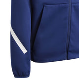 adidas France 2024/25 Kids Rugby Full-Zip Travel Hoodie