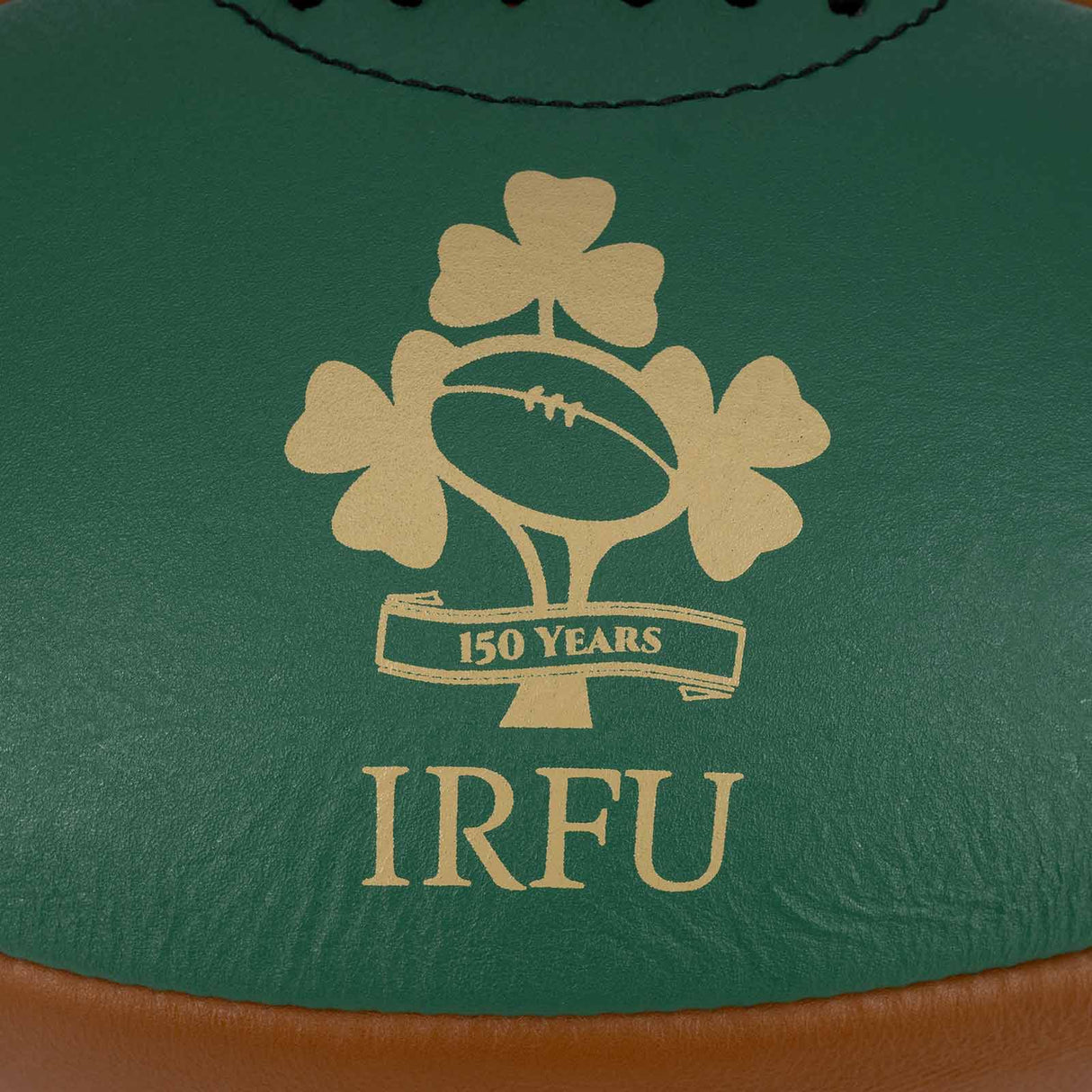 Gilbert IRFU Ireland Vintge Rugby 150th Leather Ball - Size 5