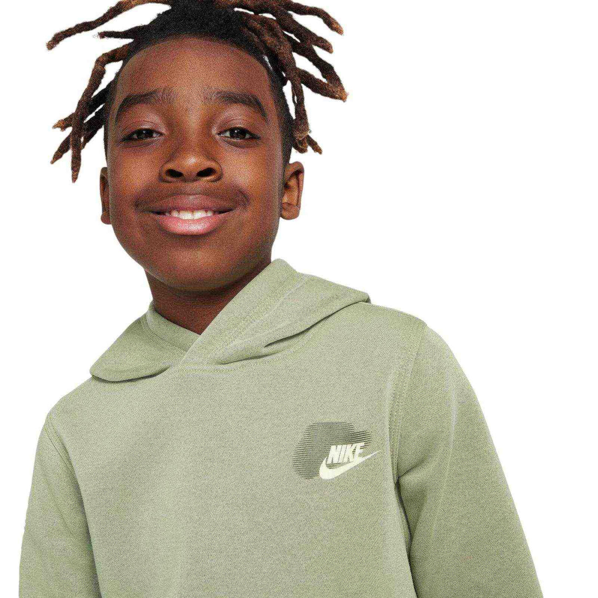 Nike Sportswear Standard Issue Kids Fleece Pullover Hoodie