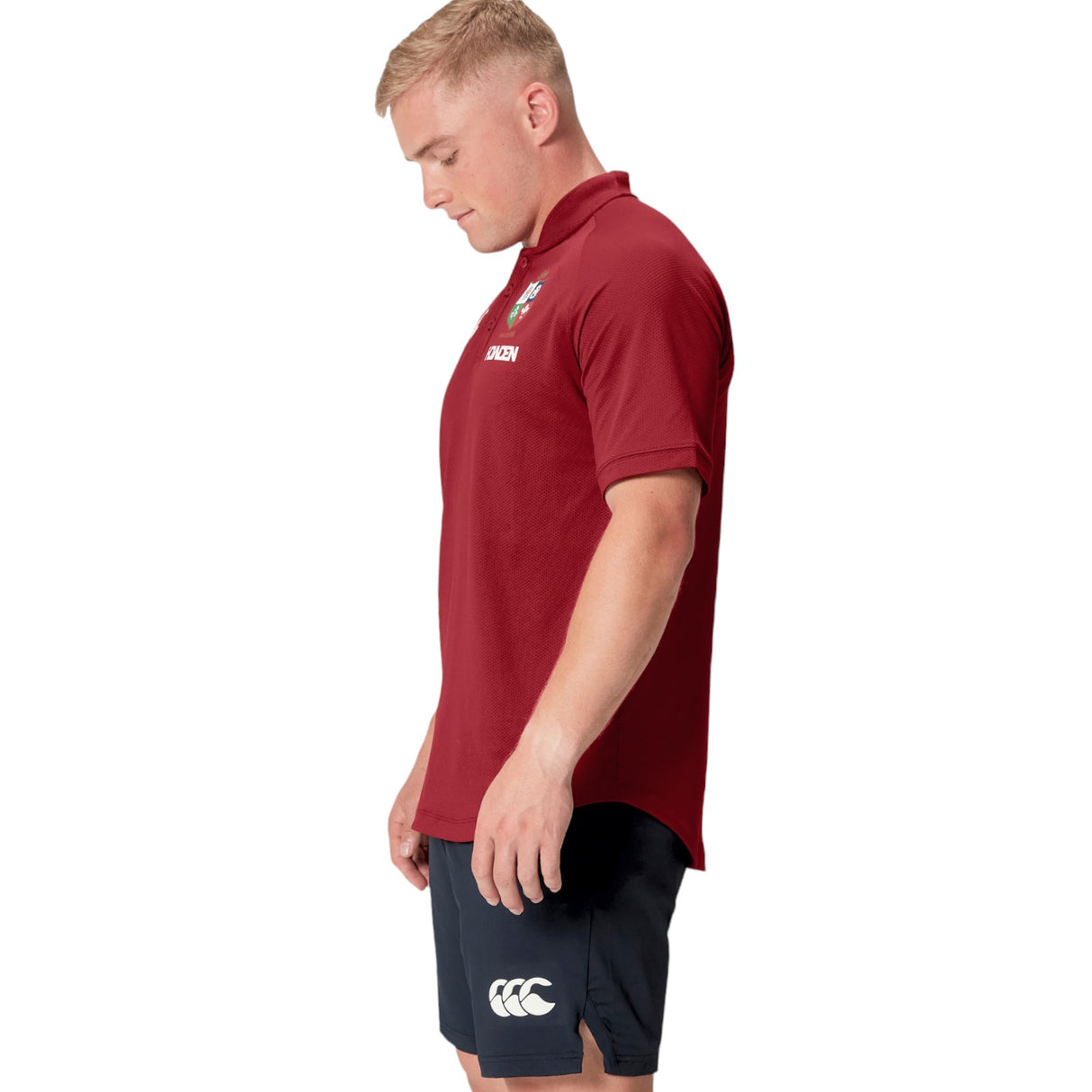 Canterbury British & Irish Lions Rugby 2024/25 Mens Short Sleeved Polo Shirt