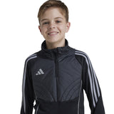 adidas Tiro 2024/25 Winterized Kids Quarter-Zip Football Training Top