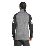 adidas Icon 3-Stripes 1/4-Zip Long-Sleeve Top