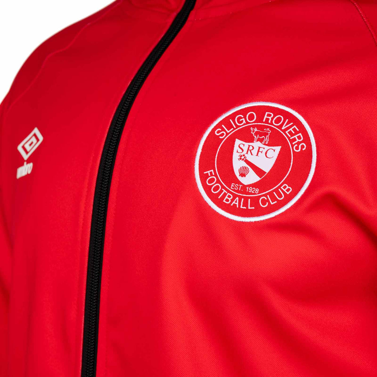 Umbro Sligo Rovers Football 2024/25 Kids Full-Zip Hoodie