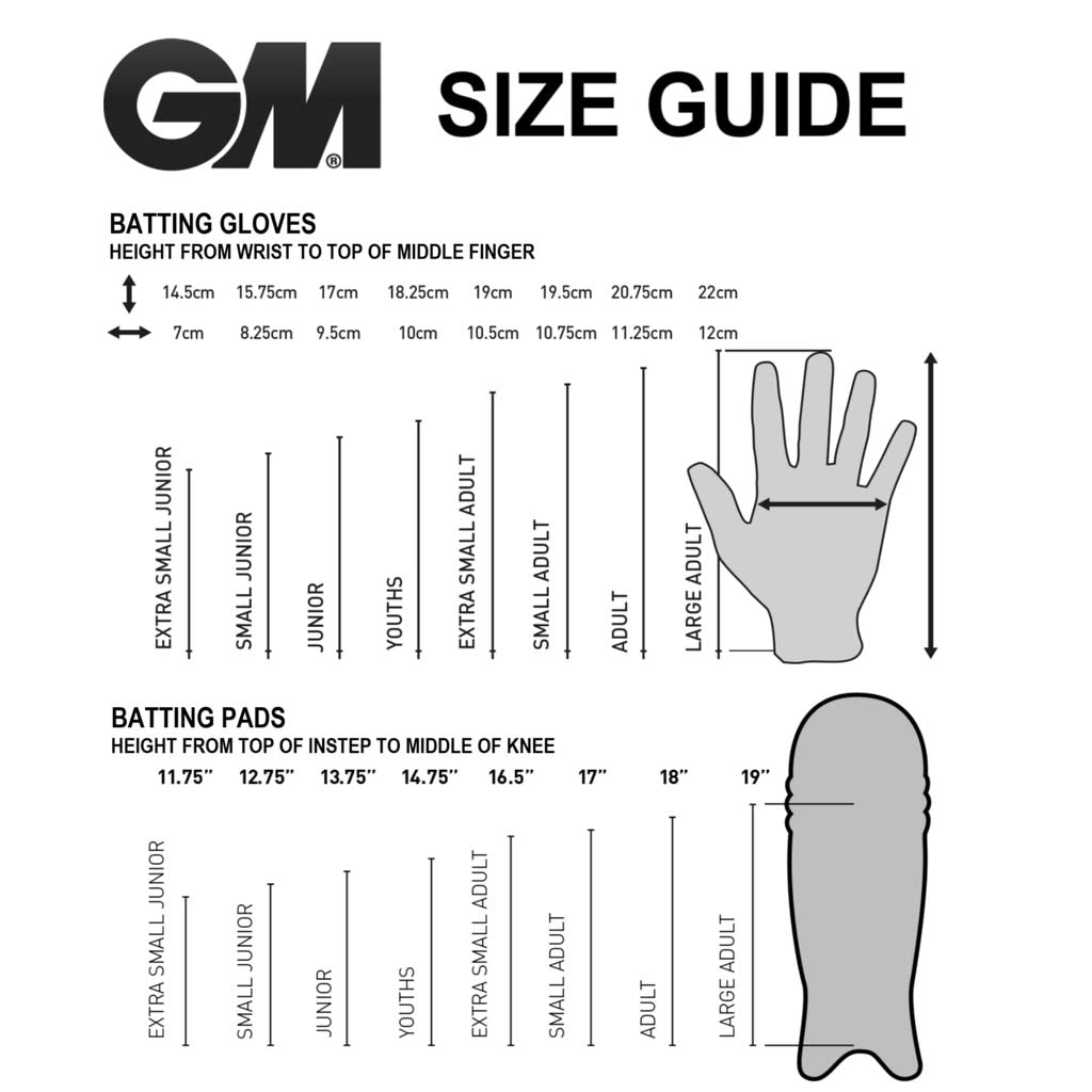 GM Mana Batting Pads Ambidextrous