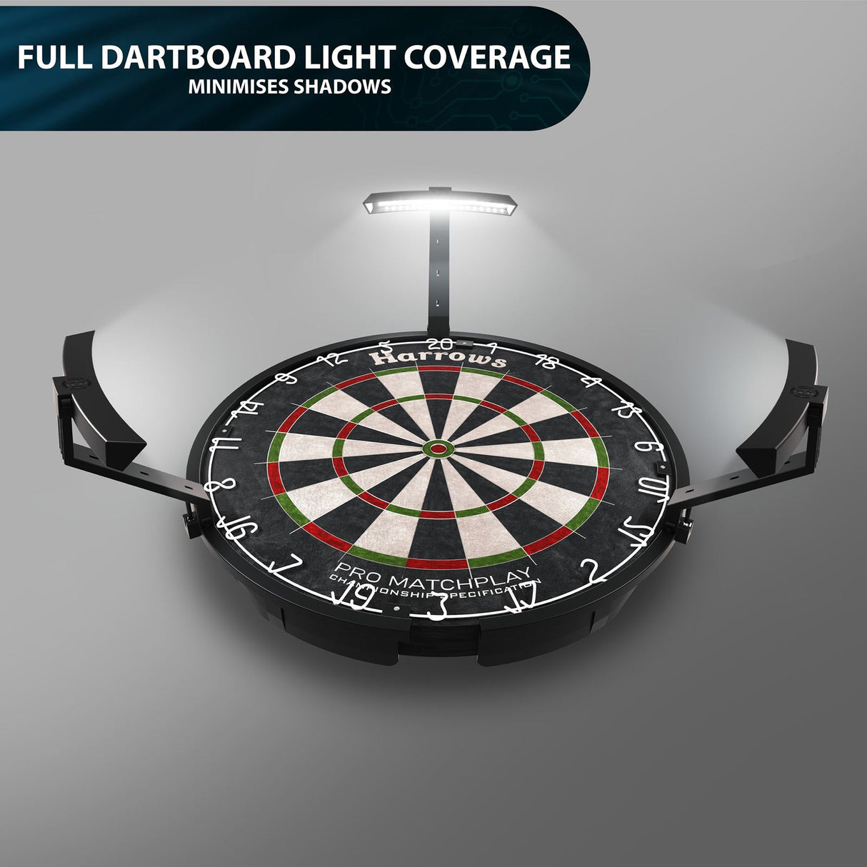 Harrows Trilight Dartboard Lighting System