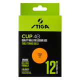 Stiga Table Tennis Ball Cup 40+ 12-pack