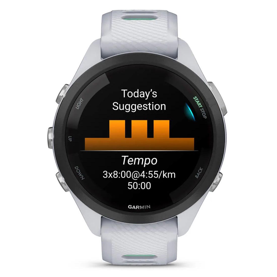 Garmin Forerunner® 265S Music Smartwatch - White