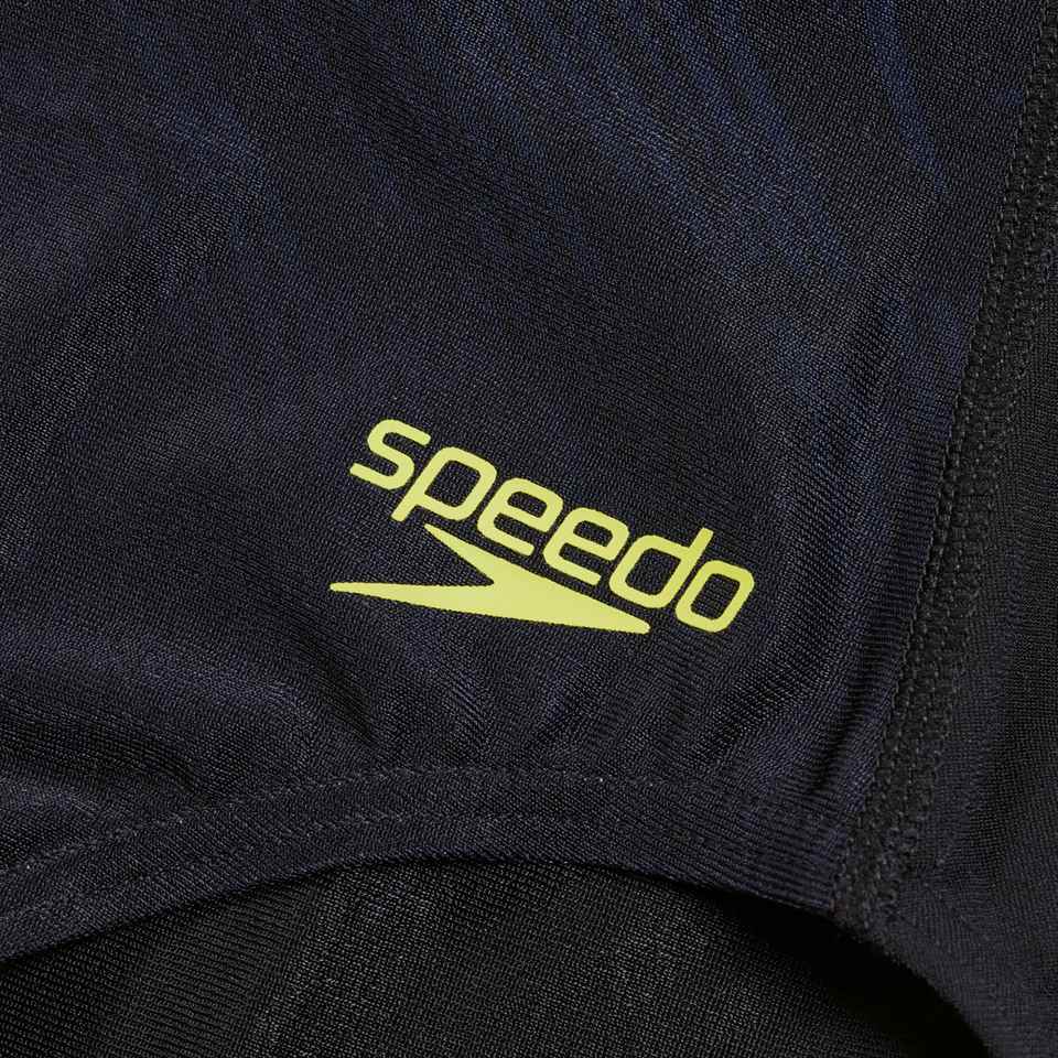 Speedo Womens Printed Hydrasuit Black