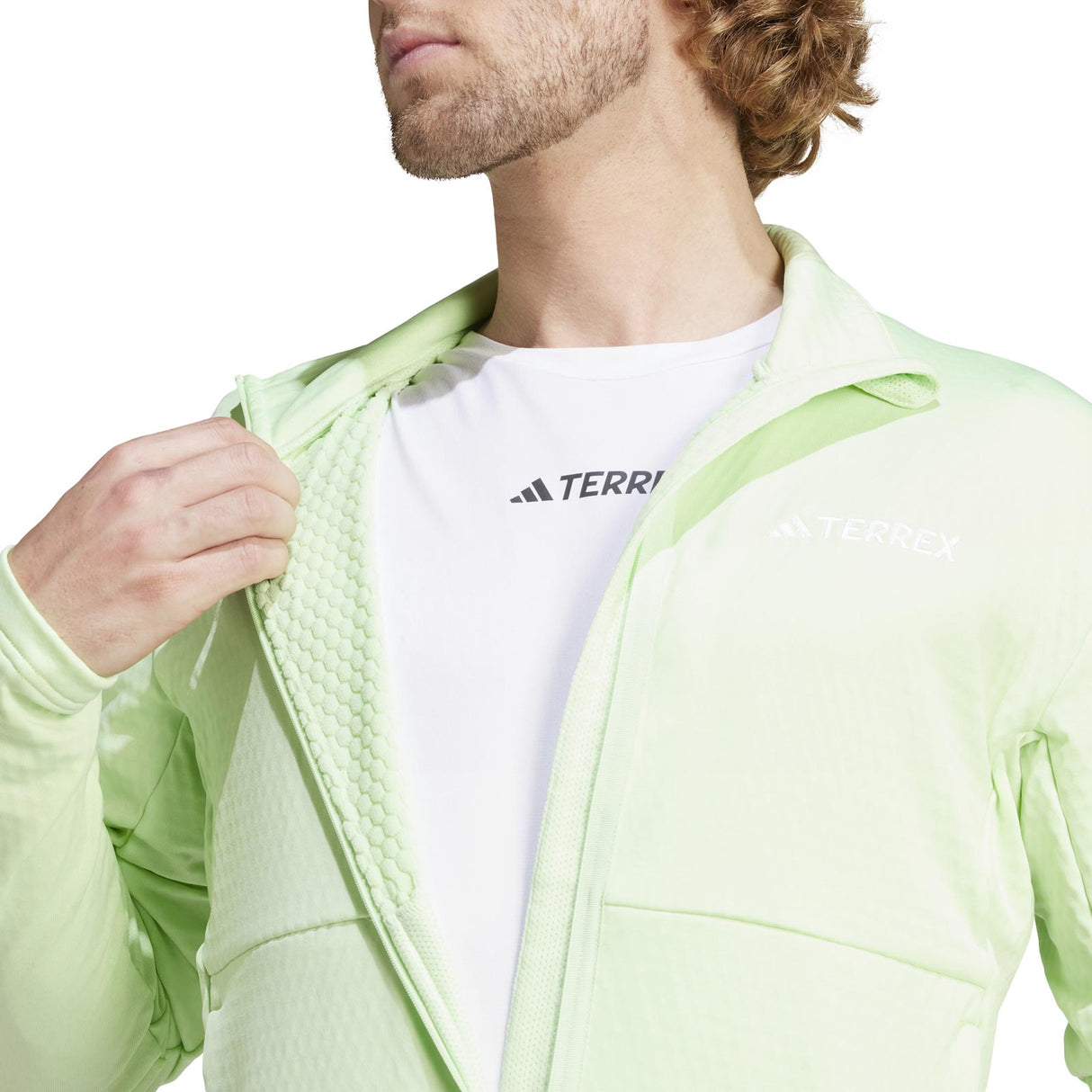 adidas Terrex Multi Mens Full-Zip Light Fleece Jacket
