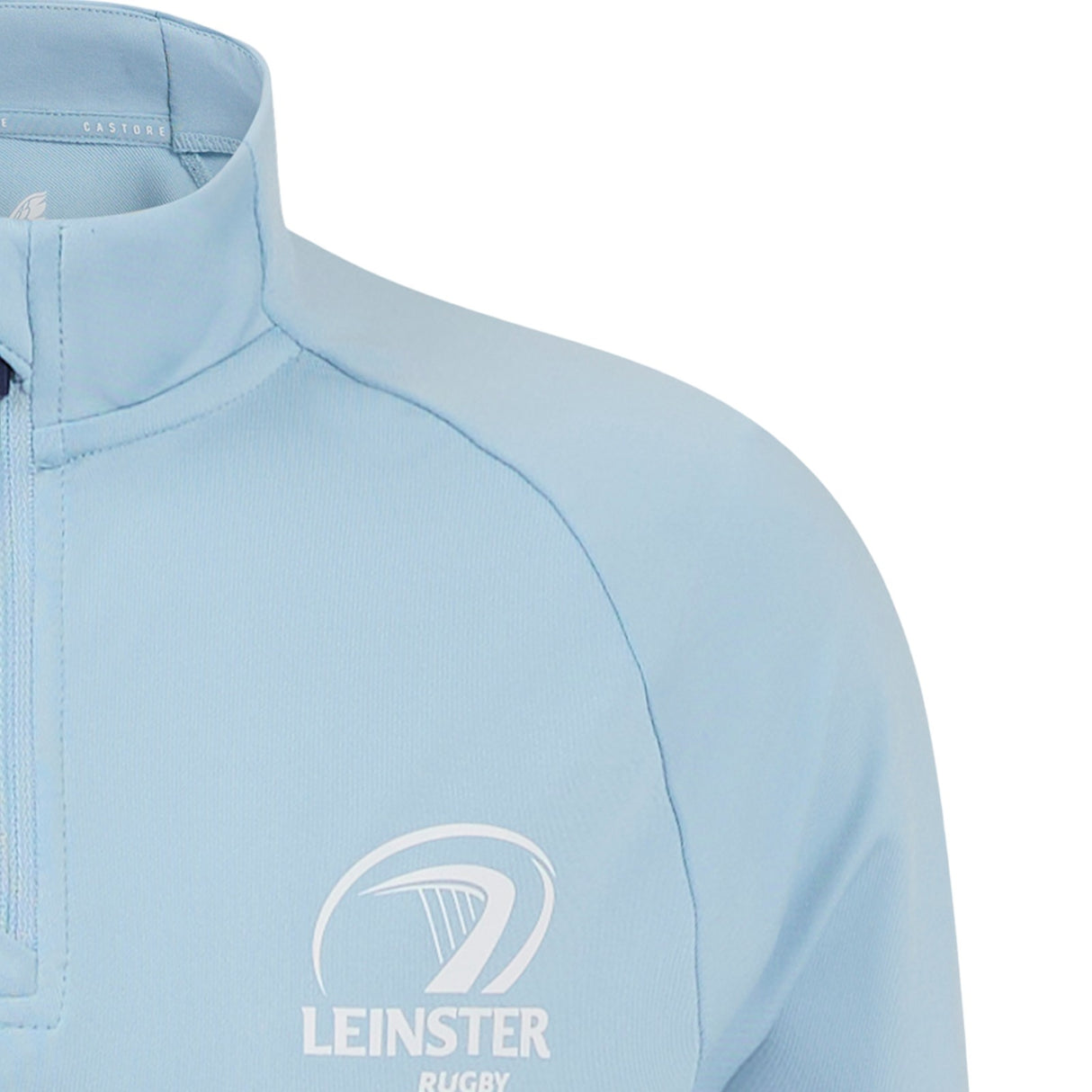 Castore Leinster Rugby 2024/25 Pro Players Kids Long Sleeved 1/4 Zip Midlayer Top