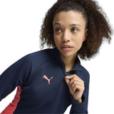 Puma Individual Blaze Quarter Zip Womens Long Sleeved Top