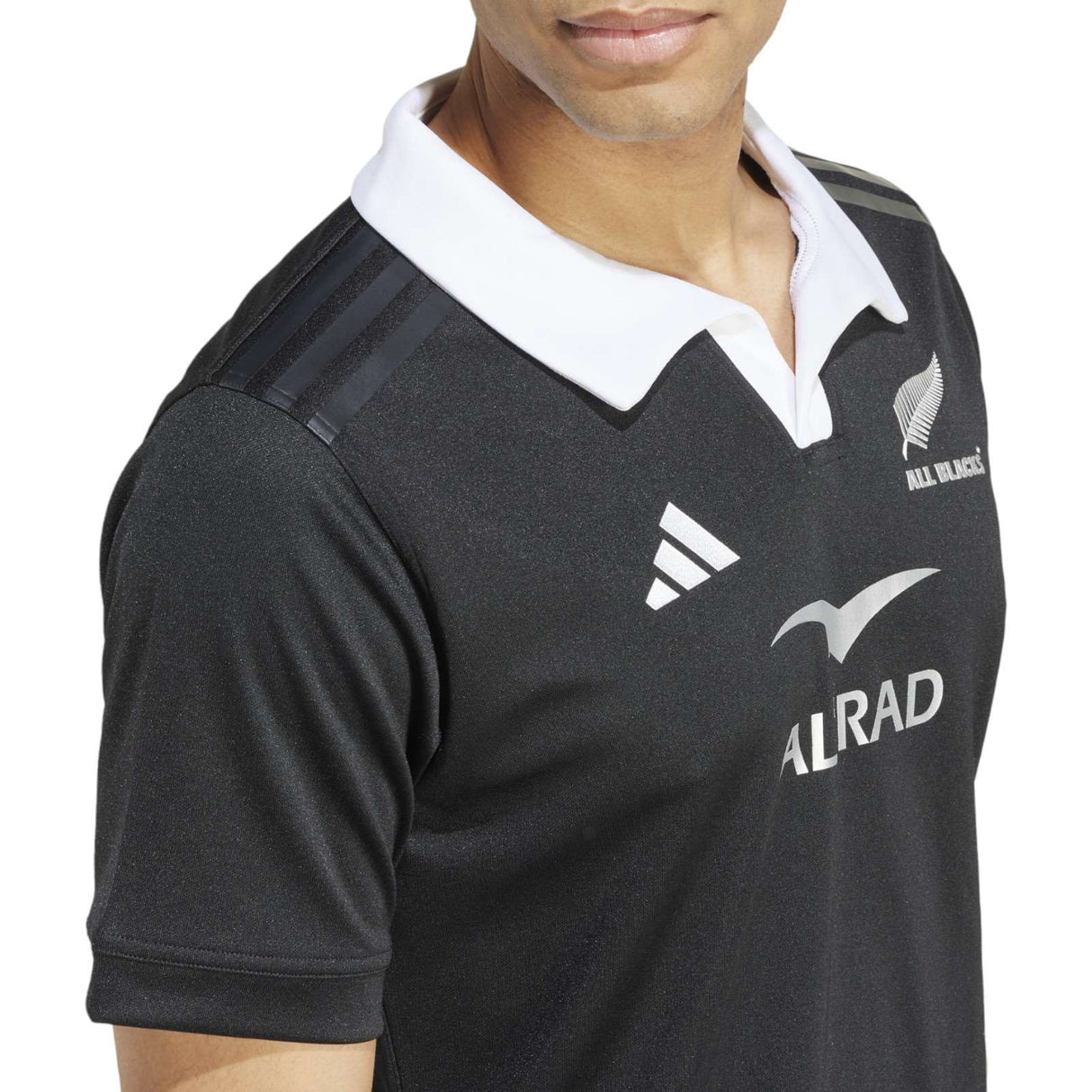 adidas All Blacks Mens Short Sleeved Home Jersey