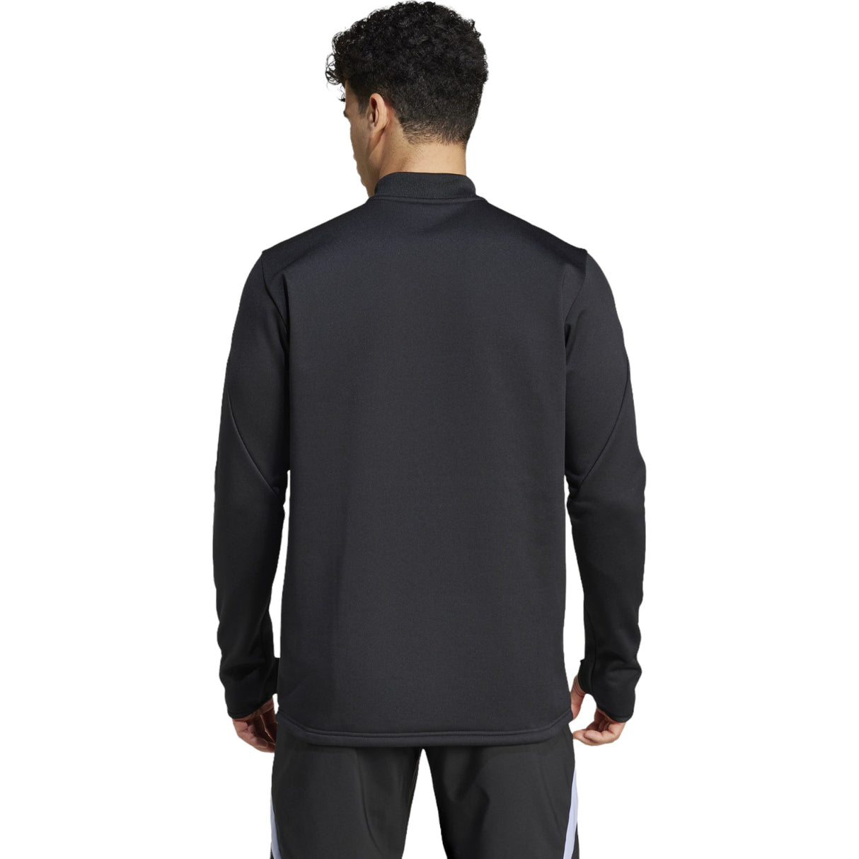 adidas All Blacks 1/4 Zip Long Sleeved Fleece Top