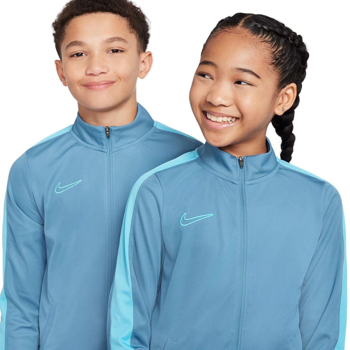 Kids blue nike tracksuit hotsell