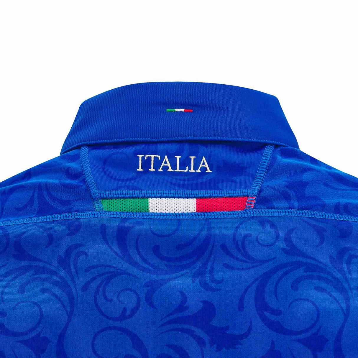 Macron Italy 2024/25 Short Sleeved Home Replica Rugby Jersey