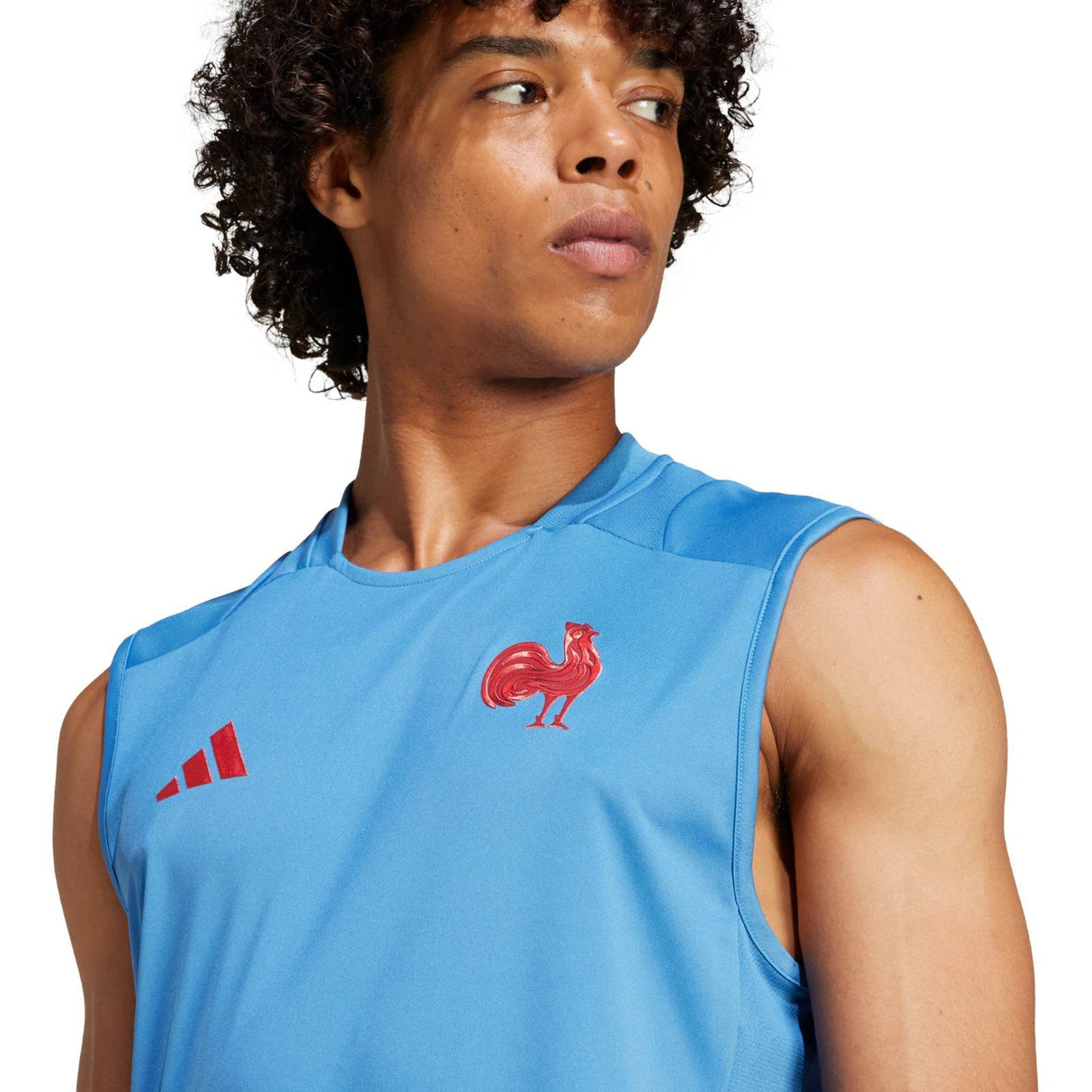 adidas France 2024/25 Rugby Training Singlet